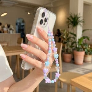 Phụ kiện MiSaKi - Móc treo điện thoại - Hạt cườm